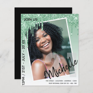 Glitter de Drivers de FOTO aniversário de 21 anos