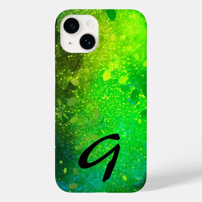 Glitter de Mata Verde limão Monograma (Verso)