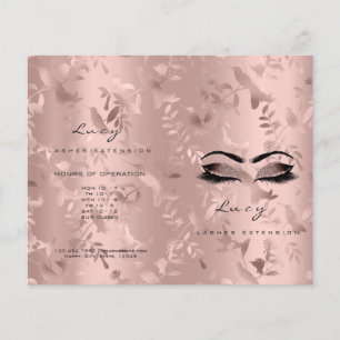 Glitter Diminui Preço Folheto Rosa Folheto