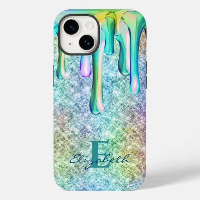 Glitter Iridescente do Unicórnio Bonito pinga Glit (Verso)