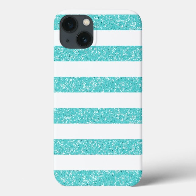 Glitter Look Stripes iPhone 6 Tough Xtreme Case (Verso)
