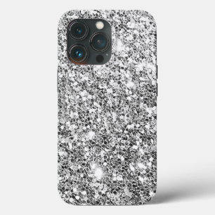Glitter prateado