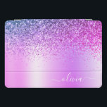 Glitter Roxo Glam Metal Monograma<br><div class="desc">Folha fina Roxa Folha Metálica Brilhante Metálica Brilhante Maçã Metálica Monograma Malha Laptop. Isto faz o doce e perfeito aniversário de 16 anos,  casamento,  chá de panela,  aniversário,  chá de fraldas ou festa de solteira presente para alguém que ama luxo de luxo e estilos quíticos.</div>