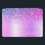 Glitter Roxo Glam Metal Monograma<br><div class="desc">Folha fina Roxa Folha Metálica Brilhante Metálica Brilhante Maçã Metálica Monograma Malha Laptop. Isto faz o doce e perfeito aniversário de 16 anos,  casamento,  chá de panela,  aniversário,  chá de fraldas ou festa de solteira presente para alguém que ama luxo de luxo e estilos quíticos.</div>