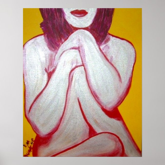 Glitter Star, Matte Poster (Frente)