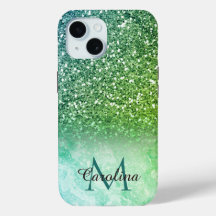 Glitter Verde, Marble, Personalizado