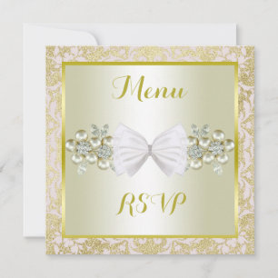Glitters Dourados, Gems Florais Diamond e RSVP de