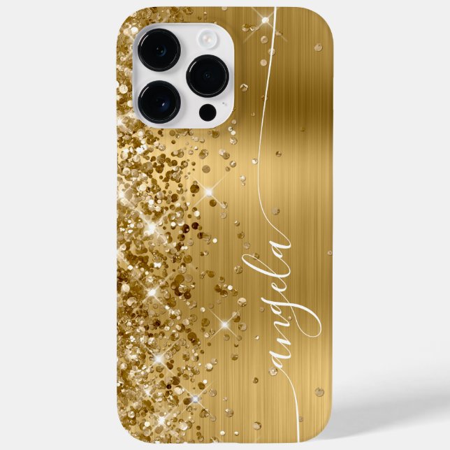 Glittery Gold Glam Assinatura (Verso)