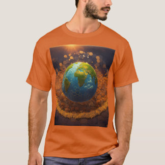 Global Harmonia: Camisa T de Paz e Unidade