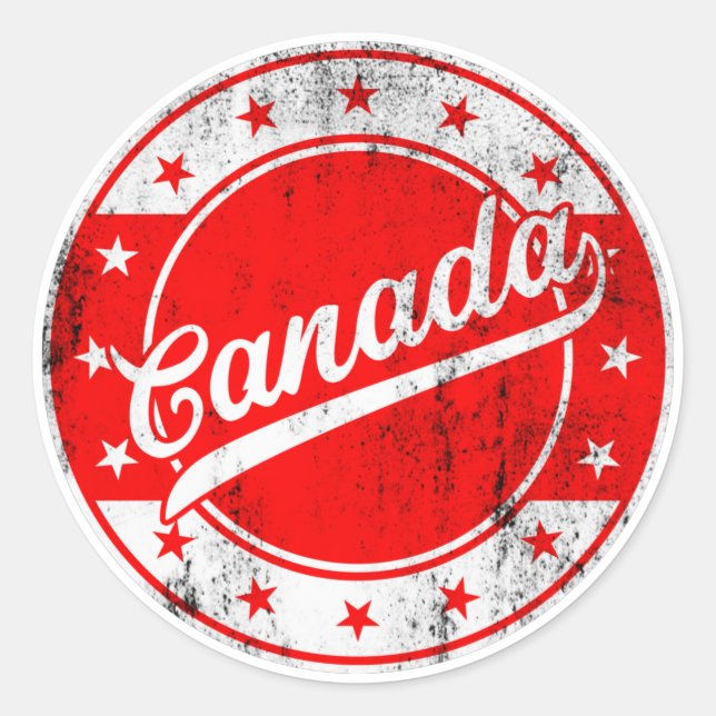 Global Traveler - Adesivo do Canadá (Frente)
