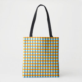 Globe Check por todo o bolsa amarelo