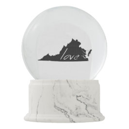 Globo De Neve Amor Virgínia