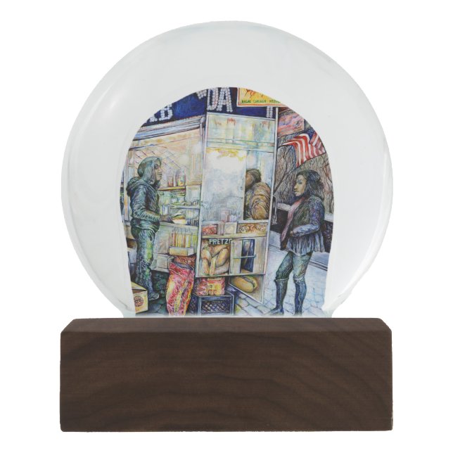 Globo De Neve Apaixonado por Problemas, E Em Problemas Com O Amo (Frente)