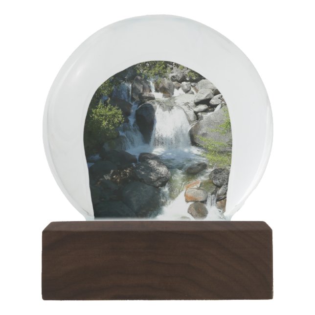 Globo De Neve Cachoeira Cascade em Yosemite National Park (Frente)