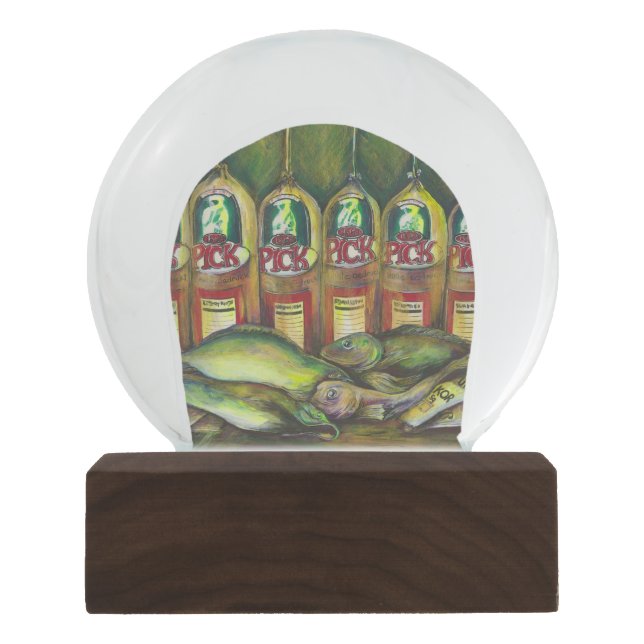 Globo De Neve Carne doce (Frente)