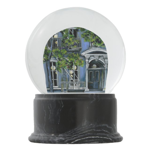 Globo De Neve Esferas Luminosas de Dentro (Verso)