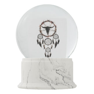 Globo De Neve pentagrama de caçador de sonhos