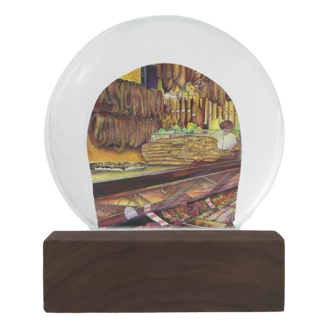 Globo De Neve Porco, Budapeste (Verso)