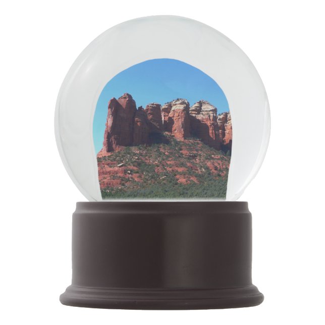 Globo De Neve Pote de café Rock II em Sedona Arizona (Frente)