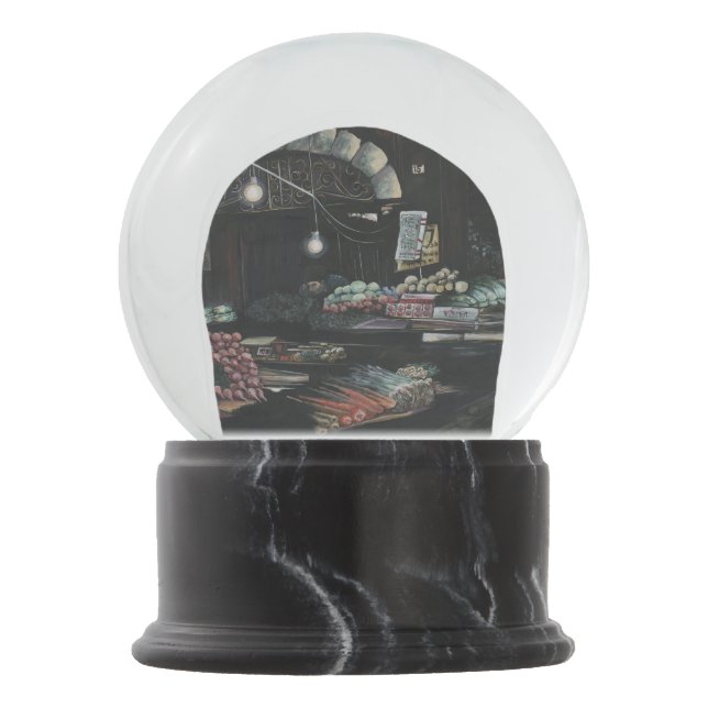 Globo De Neve Produtos de uma Colheita Enfrentada, Jerusalém (Frente)