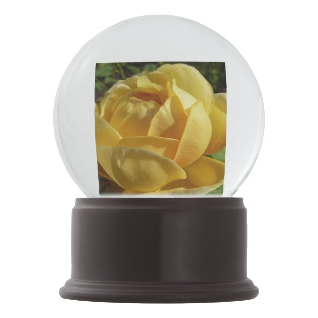 Globo De Neve Rosa amarelo (Frente)