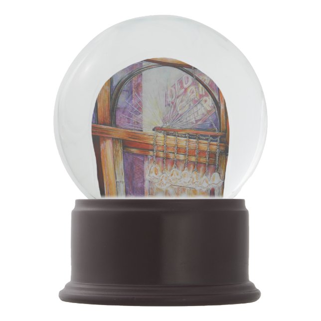 Globo De Neve Somos Todas Mães Voando À Volta Da Mesma Luz. (Frente)