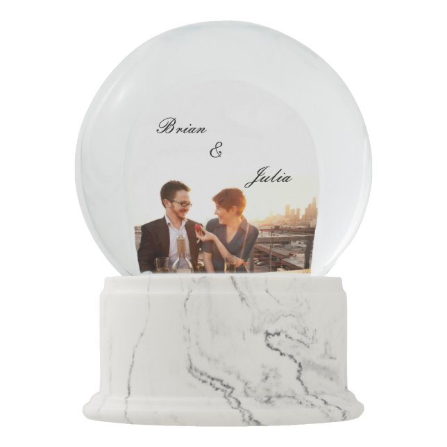 Globo De Neve Wedding (Frente)