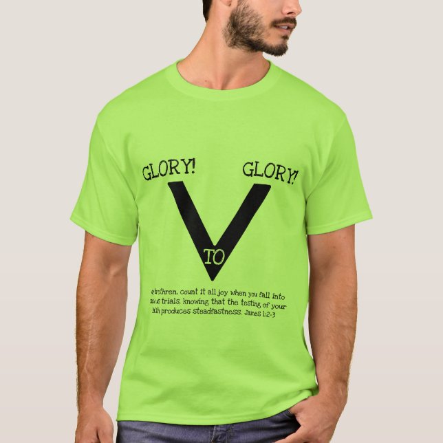 Glória à Camiseta Glória (Frente)