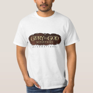 Glória ao t-shirt do valor dos homens do deus