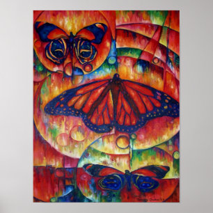 Glória Butterfly - Impressão Canvas
