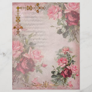 Glória das Rosas com Enfeites Dourados