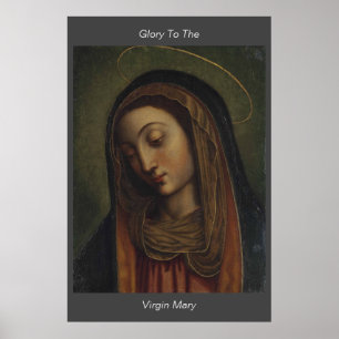 glória para a virgem Maria poster