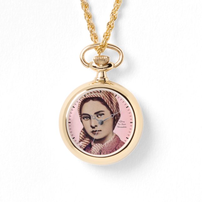 glória para o relógio de pulso de bernadette santo (Frente)