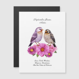 Gloriosa Flor de setembro - Aster