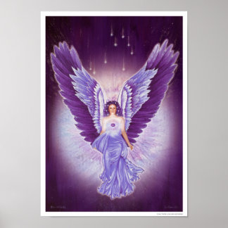 Glorioso Ametist Angel Poster