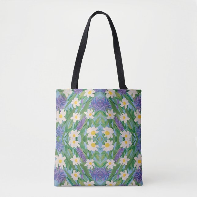 Glorioso Saco Floral Tote (Frente)