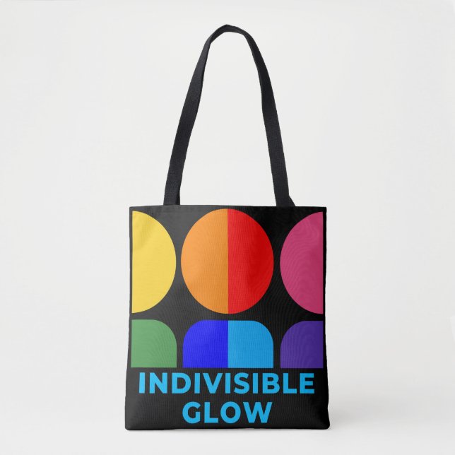 GLOW indivisível com SACO TOTE DE ORGULHO (Frente)