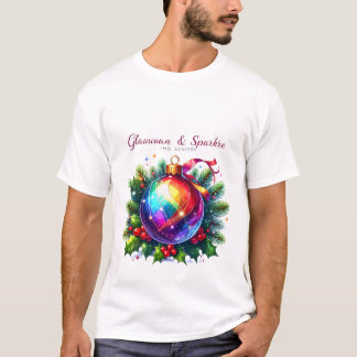Gloww & Sparkle – Camiseta Colorida Festiva e Tend