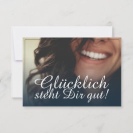 Glücklich, Dir, instinto! - Blau