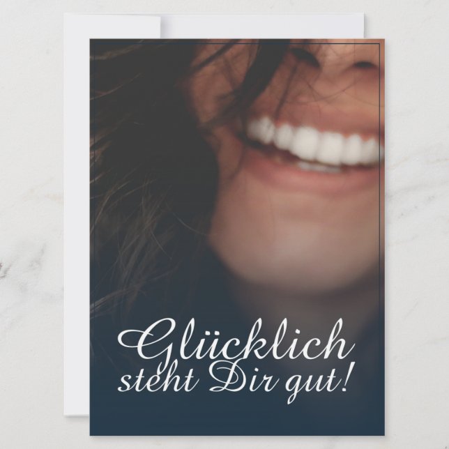 Glücklich, Dir, instinto! - Blau (Frente)