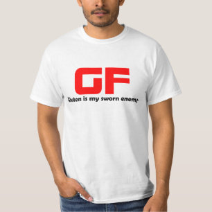 Gluten Livre De Camisa Engraçado