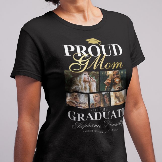 GMom orgulhoso do T-Shirt Formando (Criador carregado)