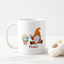Gnome da Paz em uma Xícara de Café
