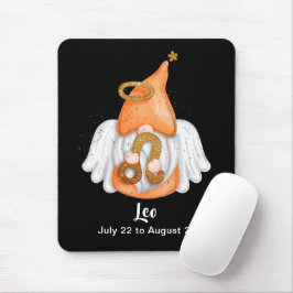 Gnome Leo Astrology Sinal Angel Mouse Pad