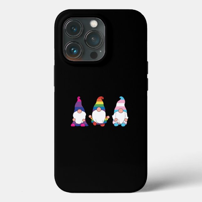 Gnome LGBTQ Ally Transsexual Bissexual (Verso)