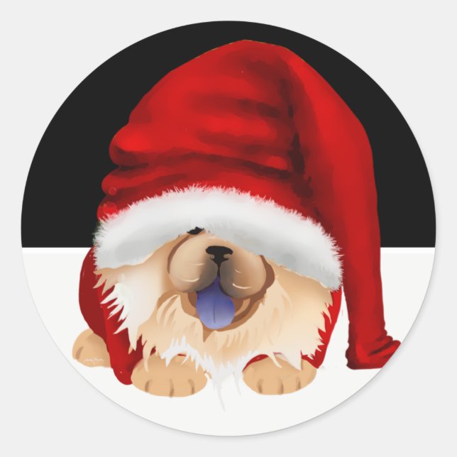 GNOME para os adesivos de vaca vermelhos Chowliday (Frente)
