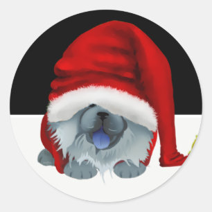 GNOME para os "Chowlidays" - autocolantes azuis