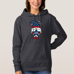 Gnome Patriótico EUA Estrela Vetor Camisa Design_1