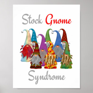 Gnome Poster da Funny Sindroma Gnomo