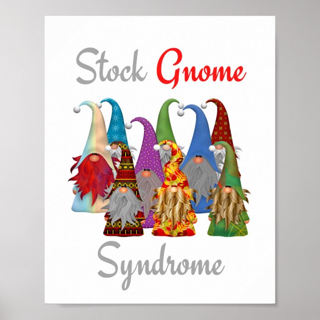 Gnome Poster da Funny Sindroma Gnomo (Frente)